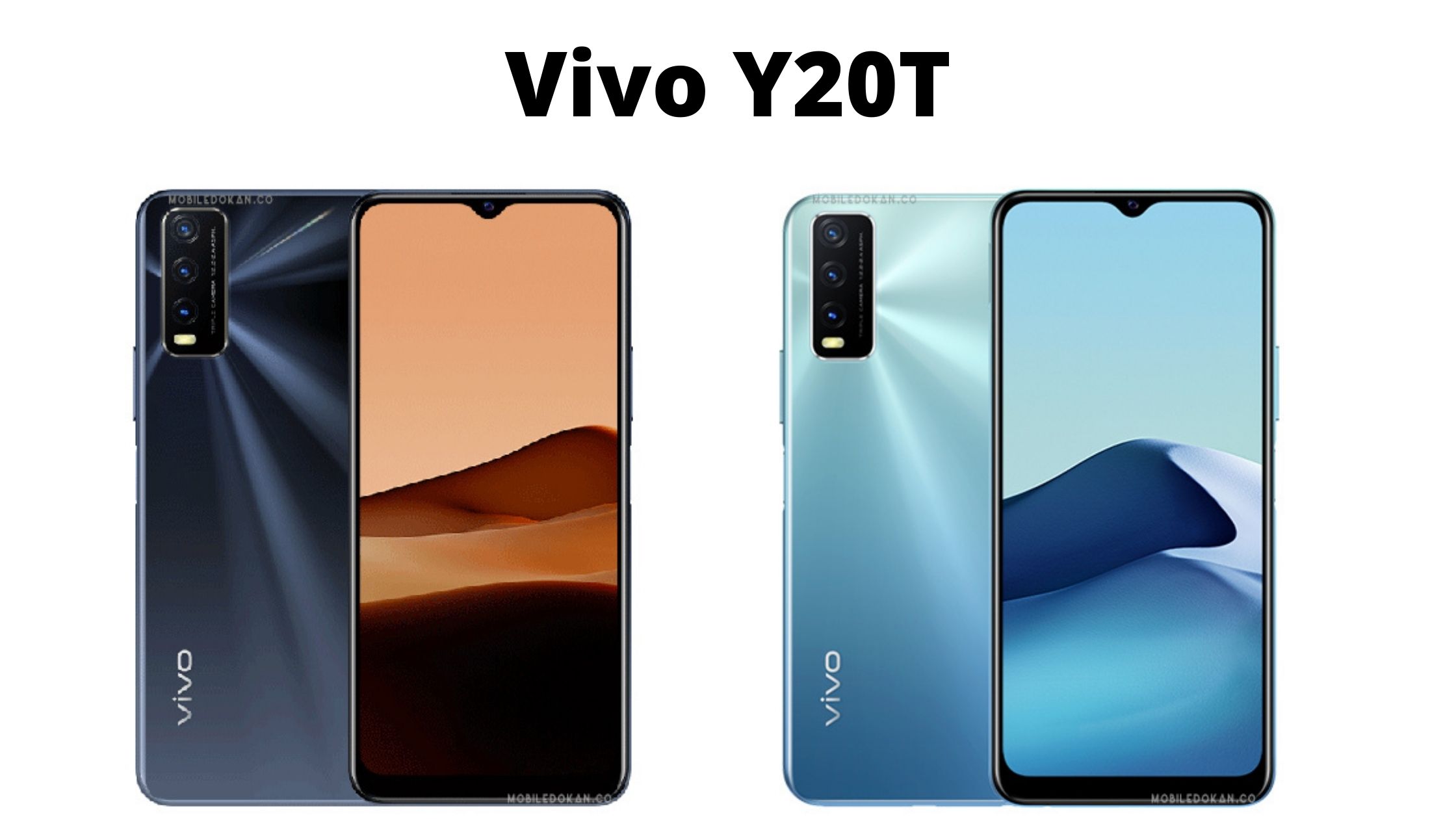 vivo y20t full specification