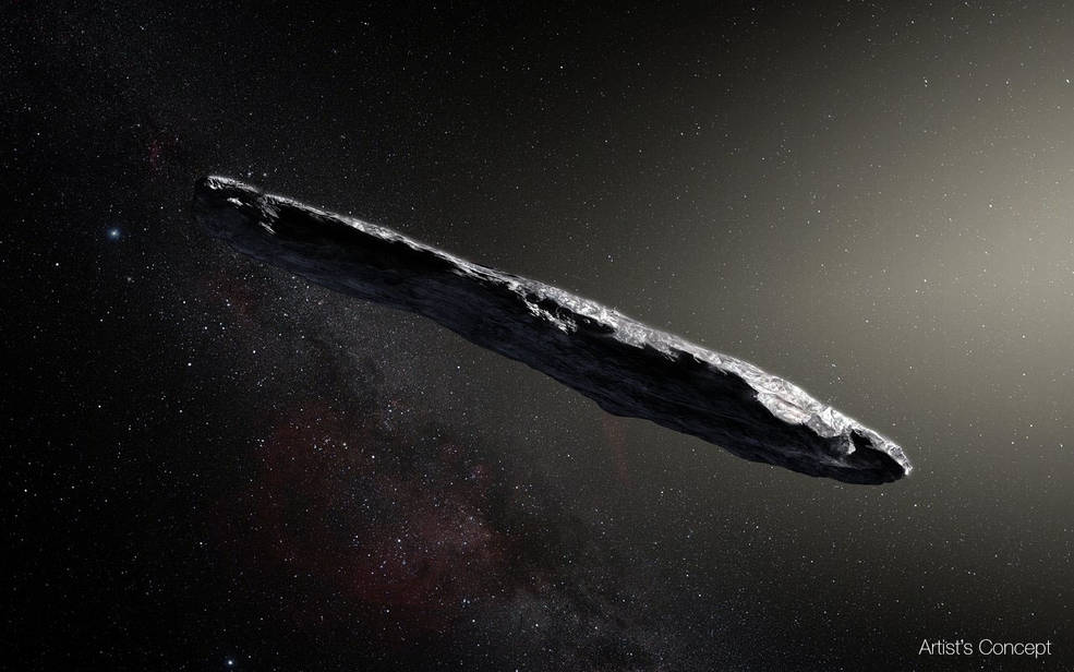 interstellar asteroid nasa